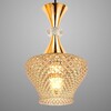 Миниатюра фото подвесная люстра reluce 09004-0.9-05 amber | 220svet.ru
