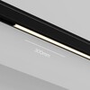 Миниатюра фото трековый магнитный светодиодный светильник maytoni basis levity tr190-1-5w3k-b | 220svet.ru