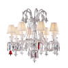 Миниатюра фото люстра md11027010-8a clear delight collection | 220svet.ru