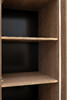 Миниатюра фото шкаф-пенал garda decor gd-10014/2-3(глухой) | 220svet.ru