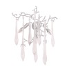 Миниатюра фото настенный светильник crystal lux reina ap3 silver patina | 220svet.ru