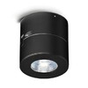 Миниатюра фото светодиодный спот elvan gw-6615-5w-ww-bk | 220svet.ru