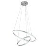 Миниатюра фото подвесной светодиодный светильник escada void 10254/2led silver app | 220svet.ru