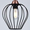 Миниатюра фото подвесной светильник illumico il2001-1pa-05 bk rose gd | 220svet.ru