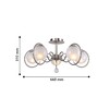 Миниатюра фото потолочная люстра f-promo fabbio 2349-5u | 220svet.ru