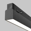 Миниатюра фото трековый магнитный светодиодный светильник maytoni basis tr030-4-30w3k-ww-ds-b | 220svet.ru