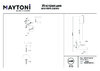 Миниатюра фото подвесной светодиодный светильник maytoni bangkok mod185pl-l6b3k5 | 220svet.ru