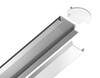Миниатюра фото профиль встраиваемый для светодиодной ленты ambrella illumination gp1001al | 220svet.ru