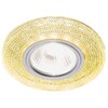 Миниатюра фото встраиваемый светодиодный светильник ambrella light led s290 gd | 220svet.ru