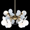 Миниатюра фото люстра на штанге loft it matisse 10008/8 white | 220svet.ru