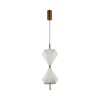Миниатюра фото подвесной светодиодный светильник odeon light sand glass 7090/10l белый | 220svet.ru