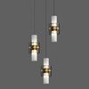 Миниатюра фото подвесной светодиодный светильник delight collection md22001004-3b gold | 220svet.ru