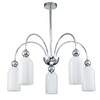 Миниатюра фото потолочная люстра escada ode 686/5pl chrome | 220svet.ru