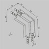 Миниатюра фото соединитель угловой в гкл для магнитного шинопровода maytoni exility tra034icl-42.12b | 220svet.ru