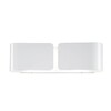 Миниатюра фото настенный светильник ideal lux clip ap2 small bianco | 220svet.ru