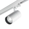 Миниатюра фото трековый светодиодный светильник ideal lux quick 21w cri90 30 3000k wh on-off | 220svet.ru