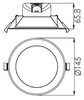 Миниатюра фото встраиваемый светильник deko-light acrux 120 565317 | 220svet.ru