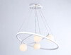 Миниатюра фото подвесная светодиодная люстра с пультом ду ambrella light comfort fl66321 | 220svet.ru