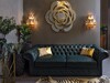 Миниатюра фото кашпо garda decor zs-c785bl-34 | 220svet.ru