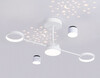 Миниатюра фото потолочная люстра с пультом ду ambrella light comfort fl51631 | 220svet.ru