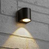 Миниатюра фото уличный настенный светильник feron dh052 48470 | 220svet.ru