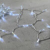 Миниатюра фото гирлянда нить с колпачком 10м белая 220в, 100 led, провод прозрачный пвх, ip65 ltc pst100cap-10-2w | 220svet.ru