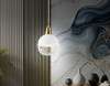 Миниатюра фото подвесной светильник ambrella light traditional loft tr8502 wh/cp | 220svet.ru