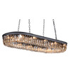 Миниатюра фото люстра crystal 12 black | 220svet.ru