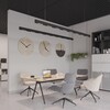 Миниатюра фото трековый светодиодный светильник novotech flum 359513 черный | 220svet.ru