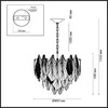 Миниатюра фото подвесная люстра odeon light lace 5052/8 золотая | 220svet.ru