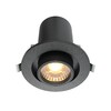 Миниатюра фото встраиваемый светодиодный светильник maytoni hidden dl045-01-10w3k-b | 220svet.ru