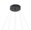 Миниатюра фото подвесная светодиодная люстра zortes ringolight zrs.33321.63c | 220svet.ru