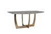 Миниатюра фото стол обеденный garda decor 58db-dt14803s | 220svet.ru