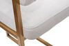 Миниатюра фото стул велюр светло-серый/матовое золото 60*55*73см garda decor gy-85040 | 220svet.ru
