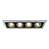 Миниатюра фото встраиваемый светильник arte lamp cardani a5941pl-4si | 220svet.ru