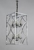 Миниатюра фото подвесная люстра lumina deco quadrato ldp 1223-8 chr | 220svet.ru