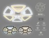 Миниатюра фото светодиодная люстра ambrella light original fa4494 | 220svet.ru