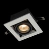 Миниатюра фото встраиваемый светильник maytoni metal dl008-2-01-w | 220svet.ru