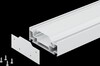Миниатюра фото профиль встраиваемый в натяжной потолок под led ленту lightstar barra base 502430-6ai | 220svet.ru