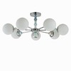 Миниатюра фото потолочная люстра lumion sunday 6525/7c хром | 220svet.ru