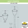 Миниатюра фото садово-парковый фонарь fumagalli aloe.r/simon u33.163.000.bxh27 | 220svet.ru