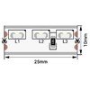 Миниатюра фото влагозащищенная лента swg 9,6w/m 120led/m 315smd холодный белый 5m 003307 | 220svet.ru