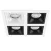 Миниатюра фото d54606070707 светильник lightstar domino quadro мr16 | 220svet.ru