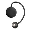 Миниатюра фото настенный светильник loft it point 10254 black | 220svet.ru