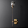Миниатюра фото настенный светильник torche de verre 1 light gold | 220svet.ru