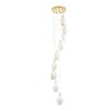 Миниатюра фото подвесная люстра crystal lux flowers sp9 | 220svet.ru
