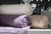 Миниатюра фото полотенце флавио бежевое 70*140 garda decor 145ert-10702 | 220svet.ru