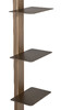 Миниатюра фото полка настенная garda decor 58db-24208 | 220svet.ru