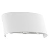 Миниатюра фото уличный настенный светильник arte lamp bosto a3122al-6wh | 220svet.ru
