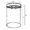 Миниатюра фото стол журнальный мраморное стекло garda decor 47ed-07901 | 220svet.ru